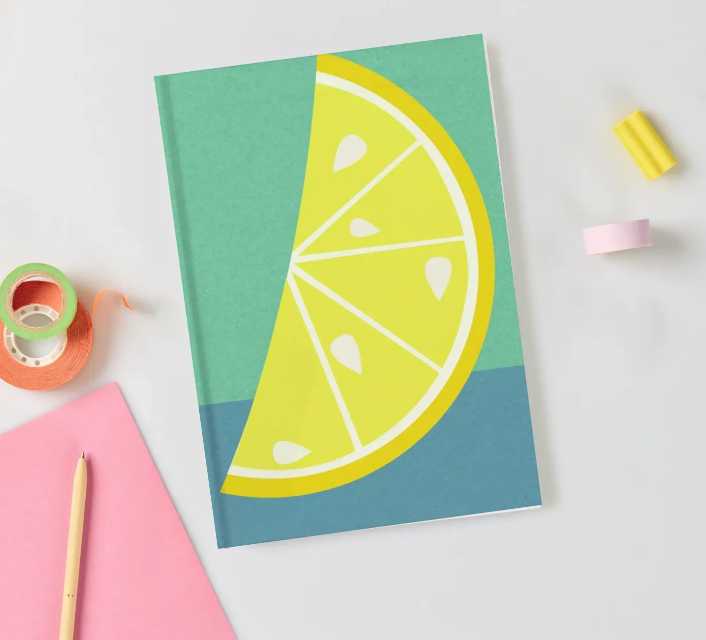 Lemon Slice notebook by Rosi Feist