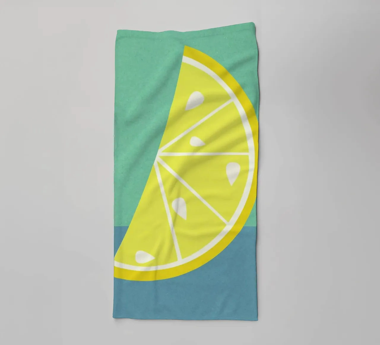 Lemon Slice badhanddoek van Rosi Feist