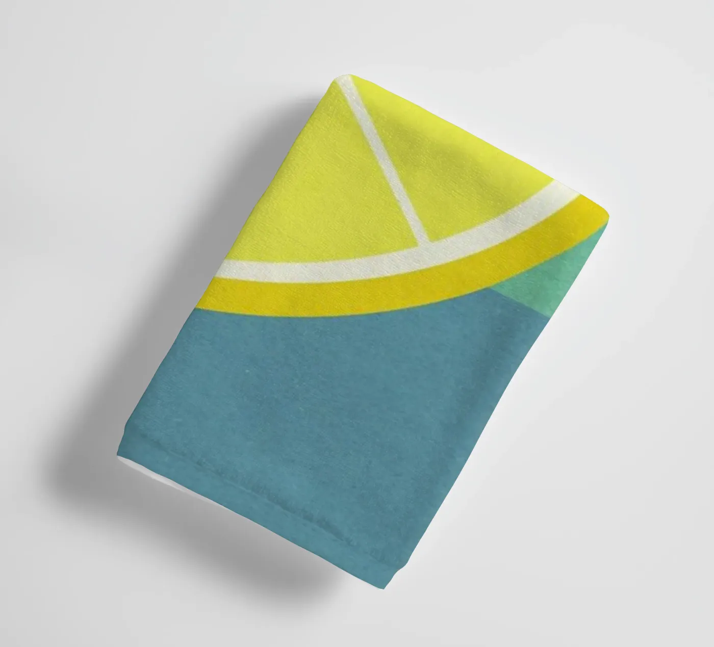 Lemon Slice badhanddoek van Rosi Feist