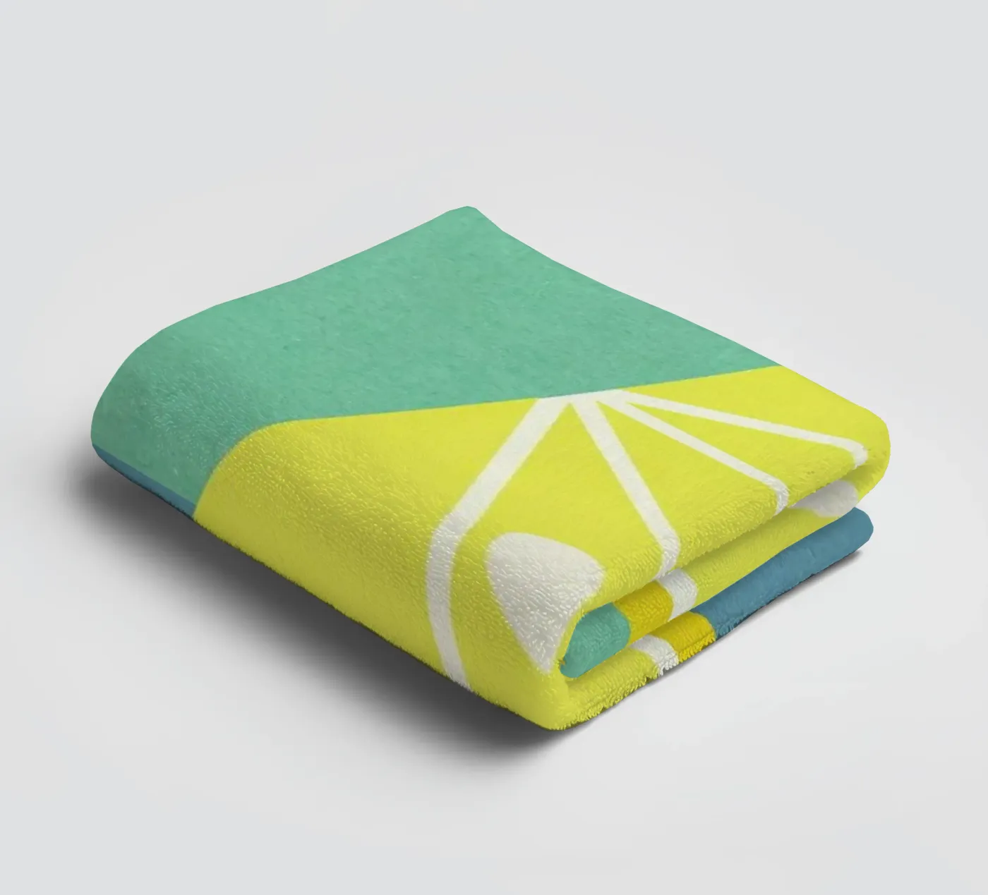 Lemon Slice badhanddoek van Rosi Feist