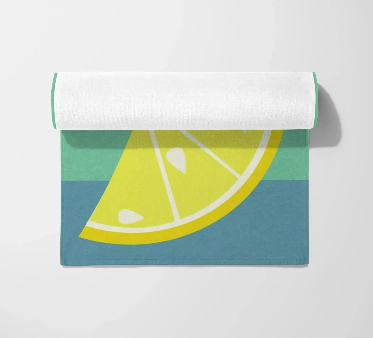 Lemon Slice toalla de playa de Rosi Feist