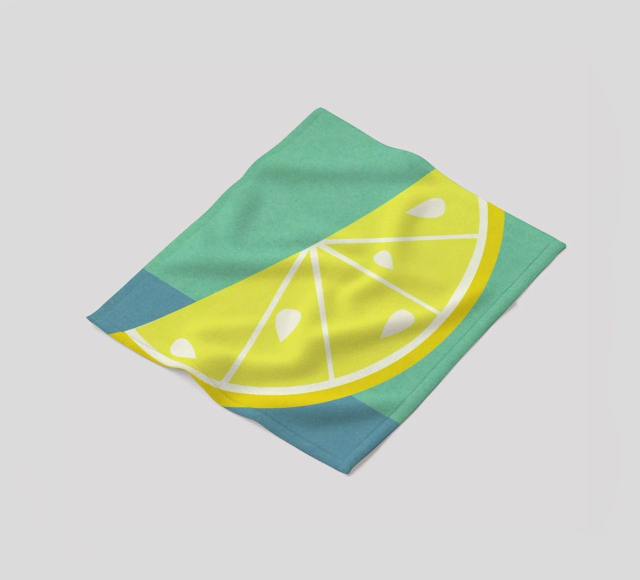 Lemon Slice coperta in pile da Rosi Feist