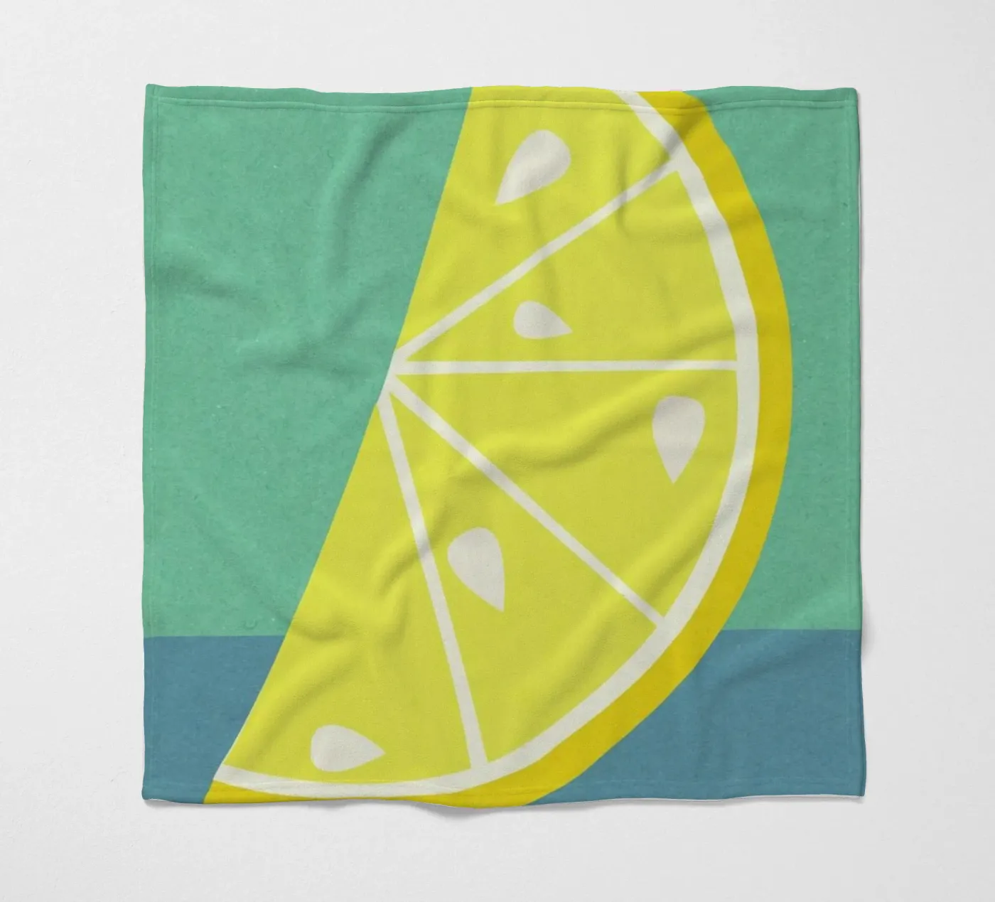 Lemon Slice Fleecedecke von Rosi Feist