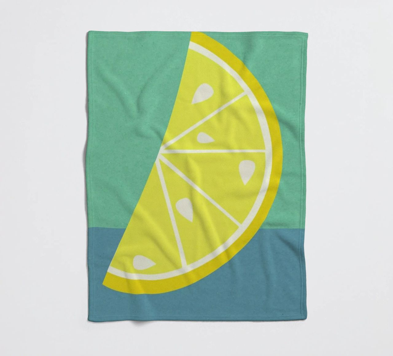 Lemon Slice coperta in pile da Rosi Feist