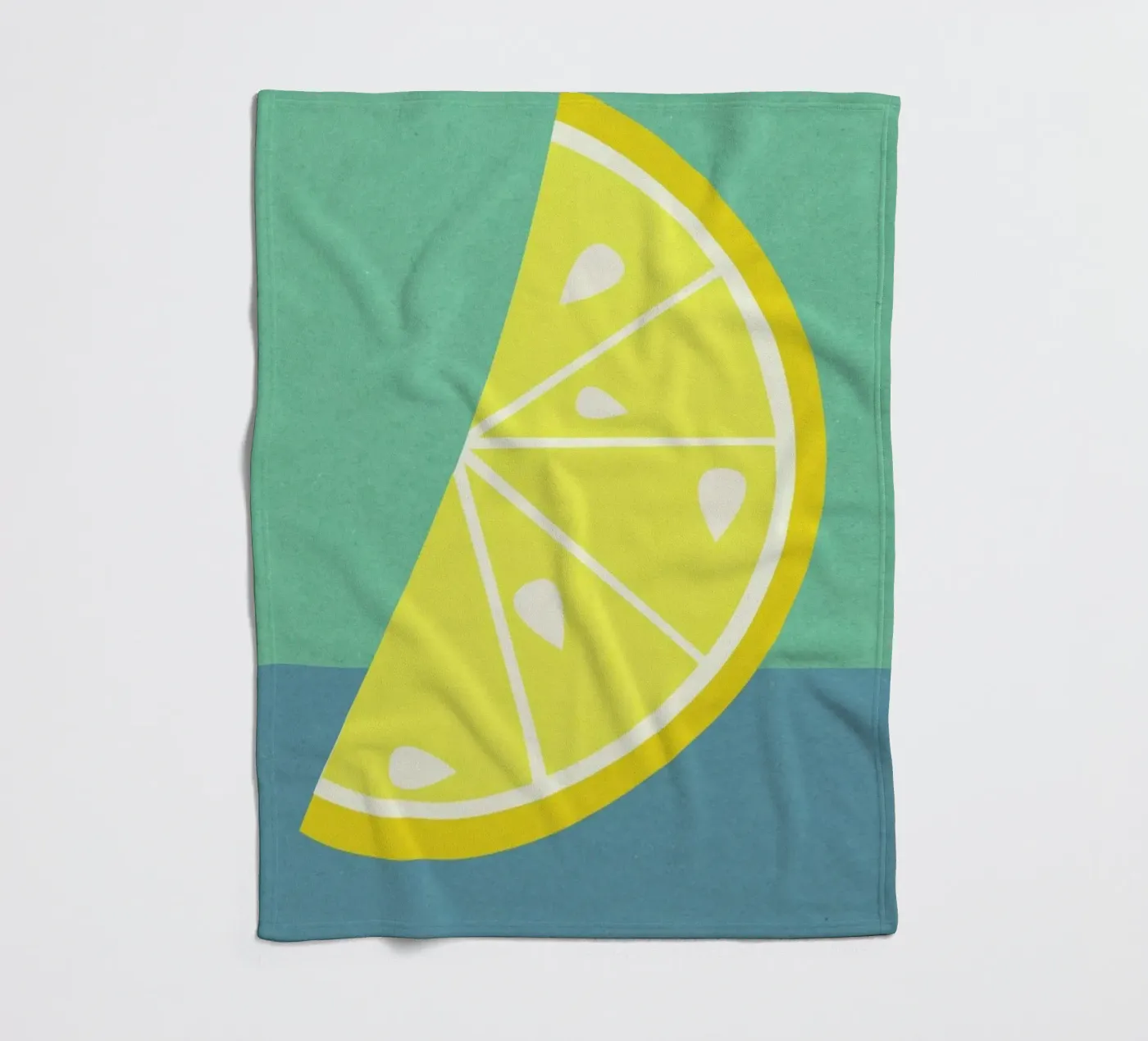 Lemon Slice Fleecedecke von Rosi Feist