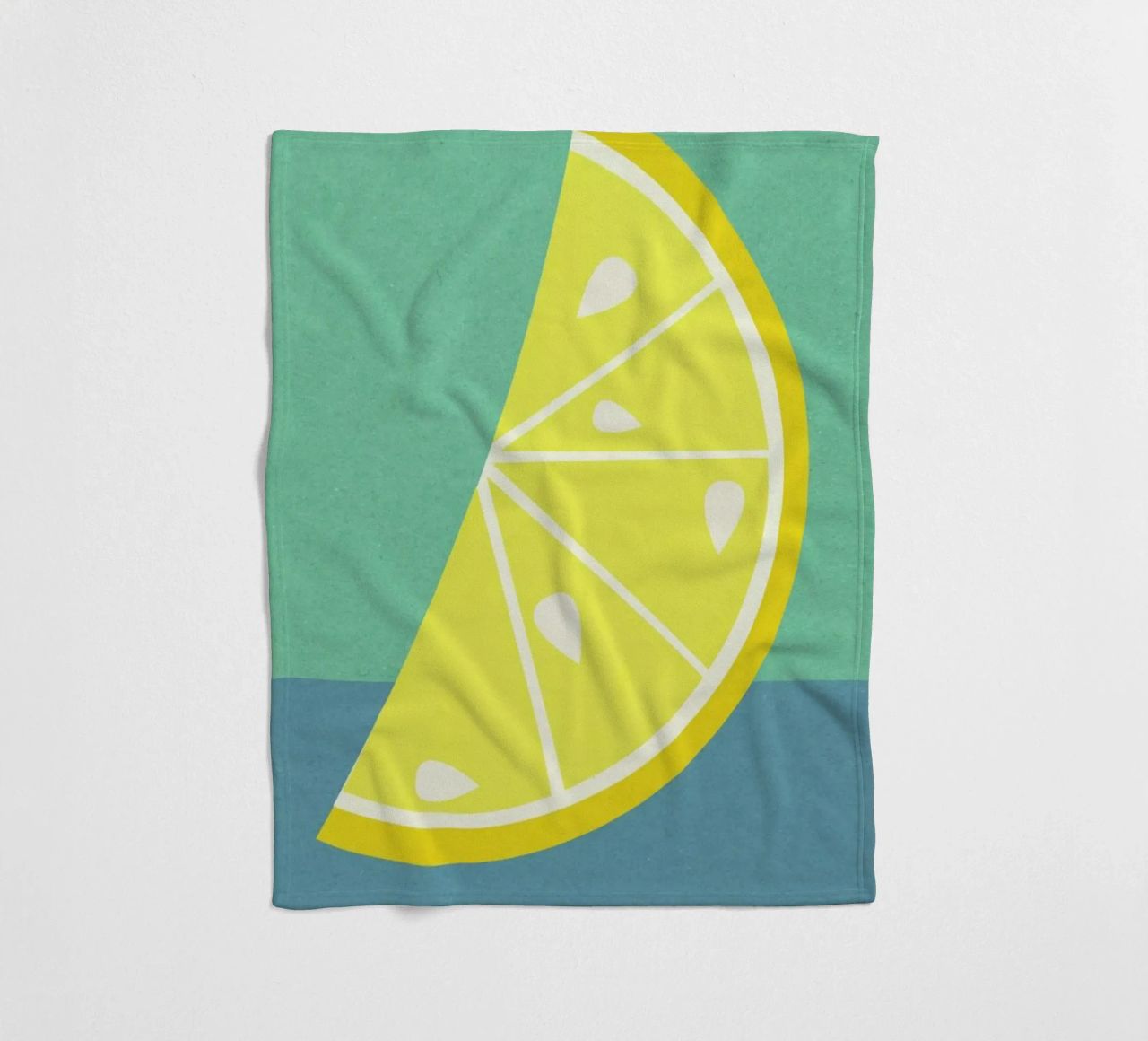 Lemon Slice coperta in pile da Rosi Feist