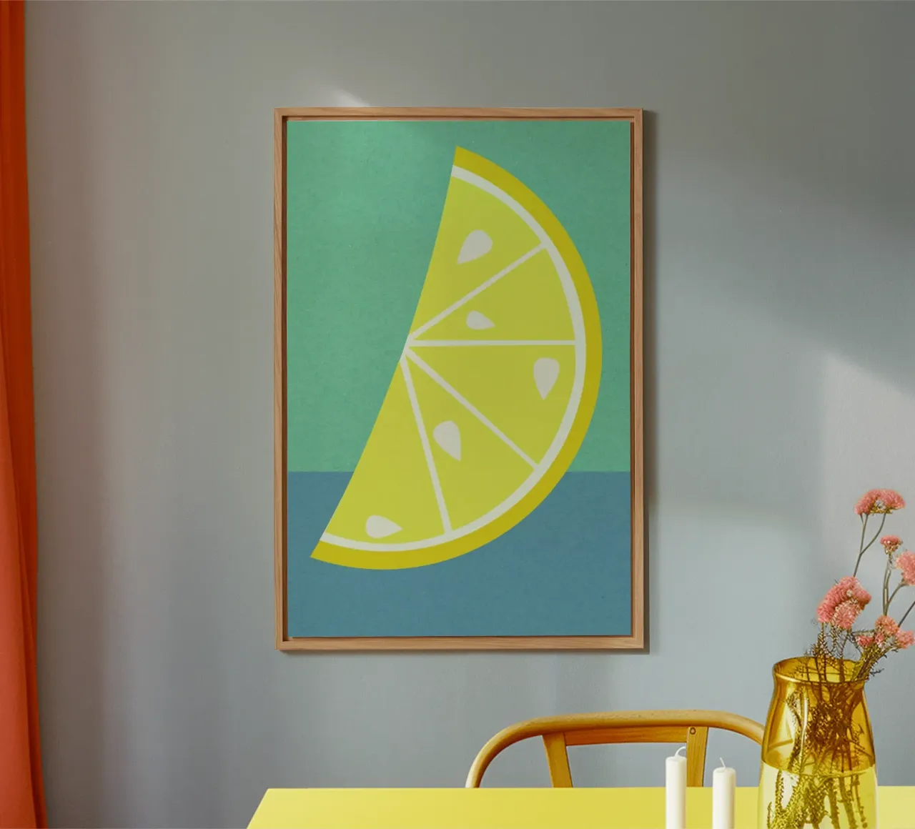 Lemon Slice pannello forex da Rosi Feist