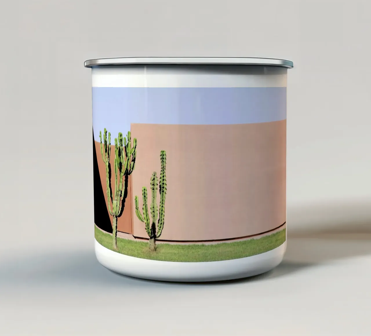 Cactus Brothers tazza in smalto da Rupert Höller