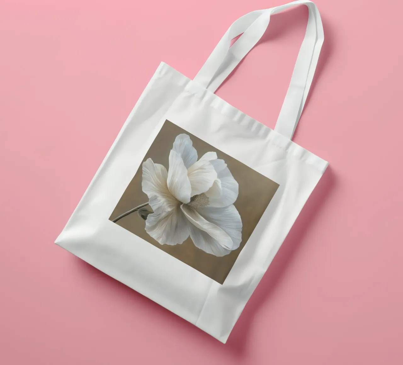 Bloem cream tote bag by Imagine
