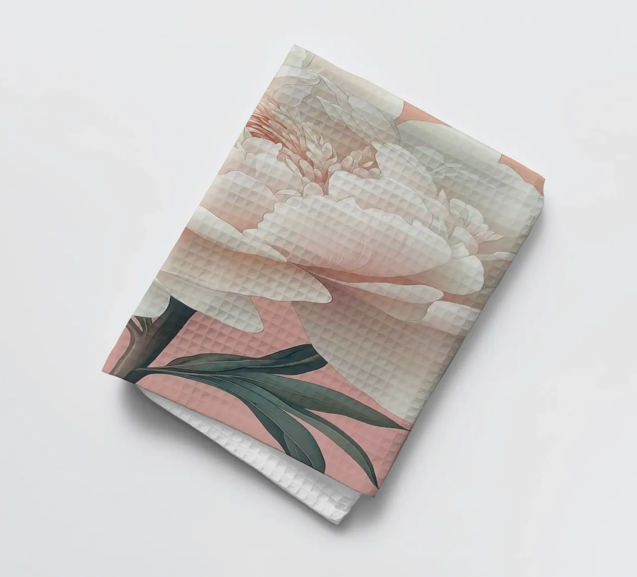 Flower tea towel by Imagine
