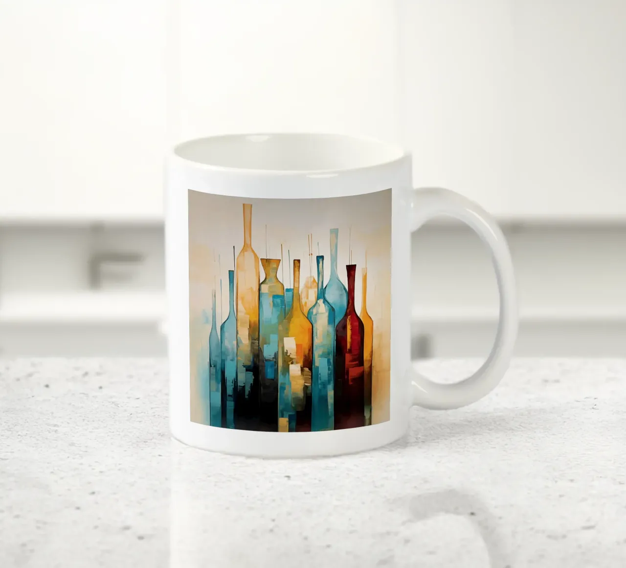 Astratto di Flessen tazza in ceramica da Imagine