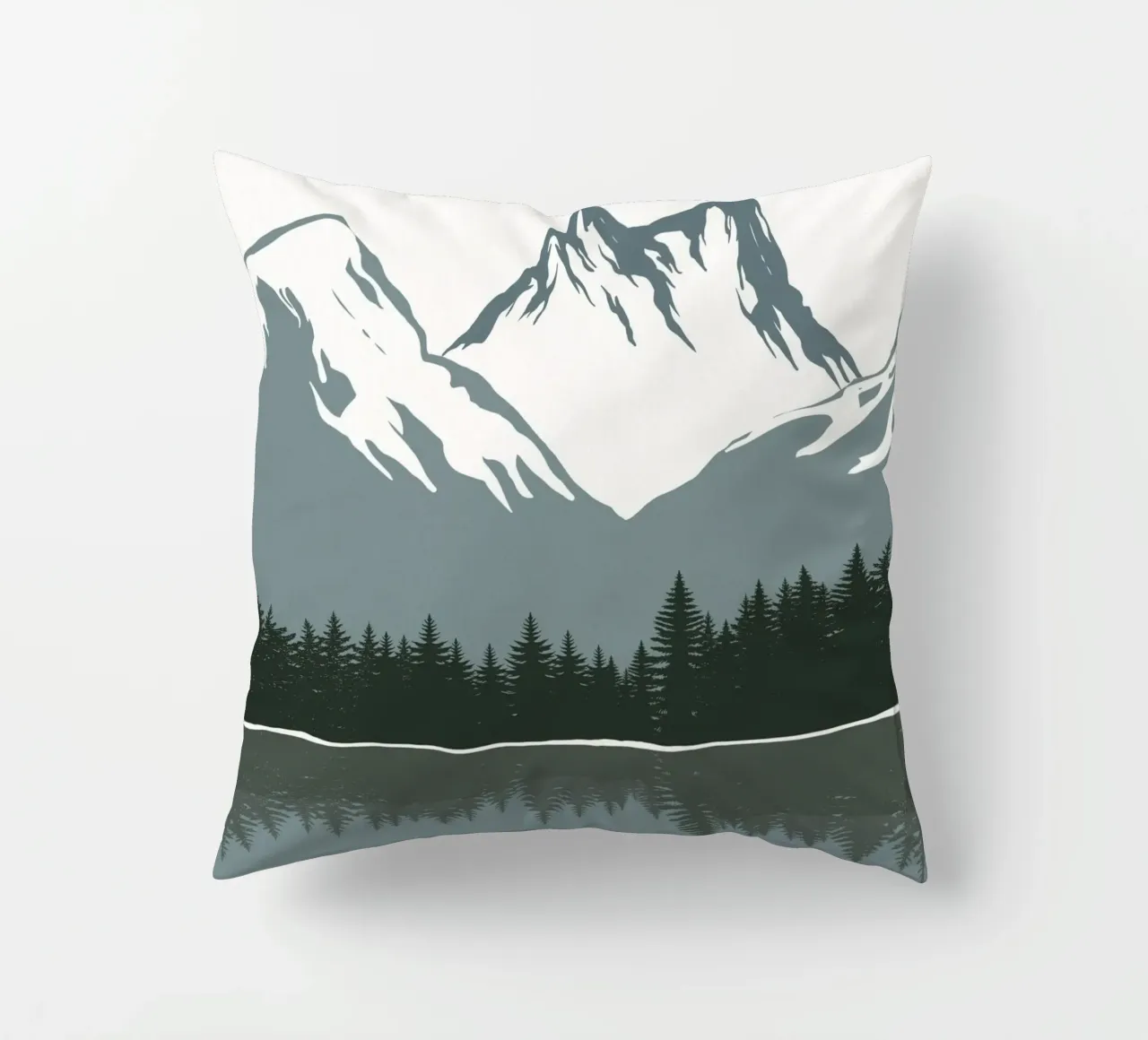 Paesaggio nordico cuscino da Little Dean