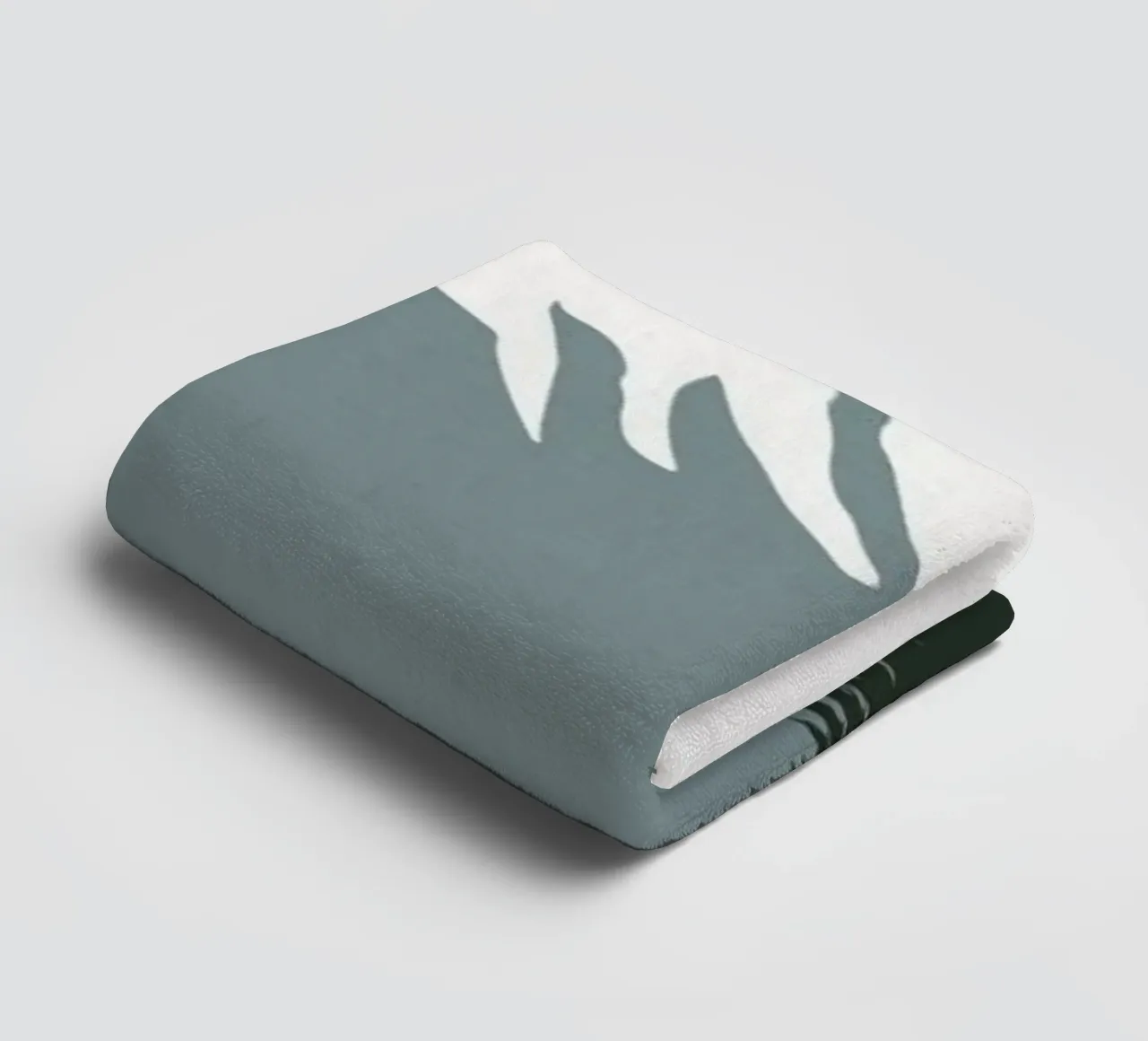 Paesaggio nordico asciugamano da bagno da Little Dean
