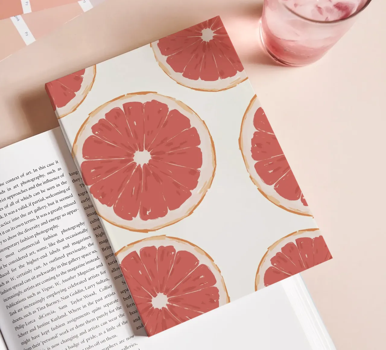 Illustration maximaliste pamplemousses. notebook by Sixmai