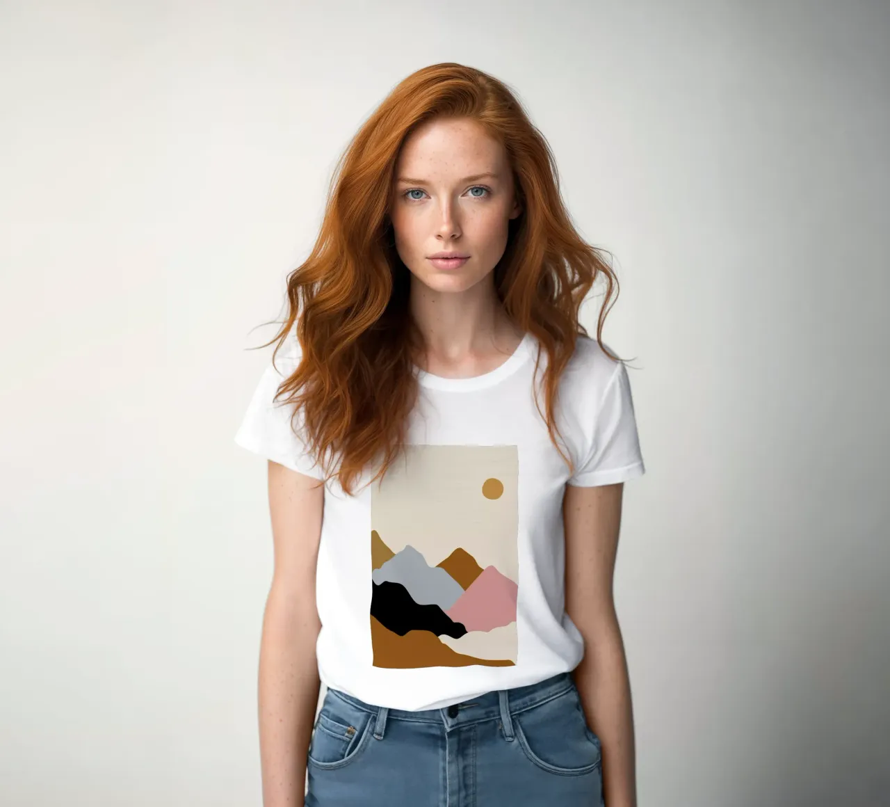 Valley Haze women's fitted t-shirt by Pure