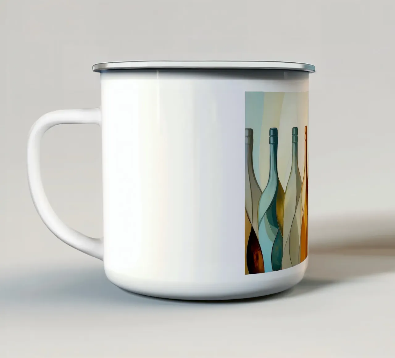 Astratto di Flessen tazza in smalto da Imagine
