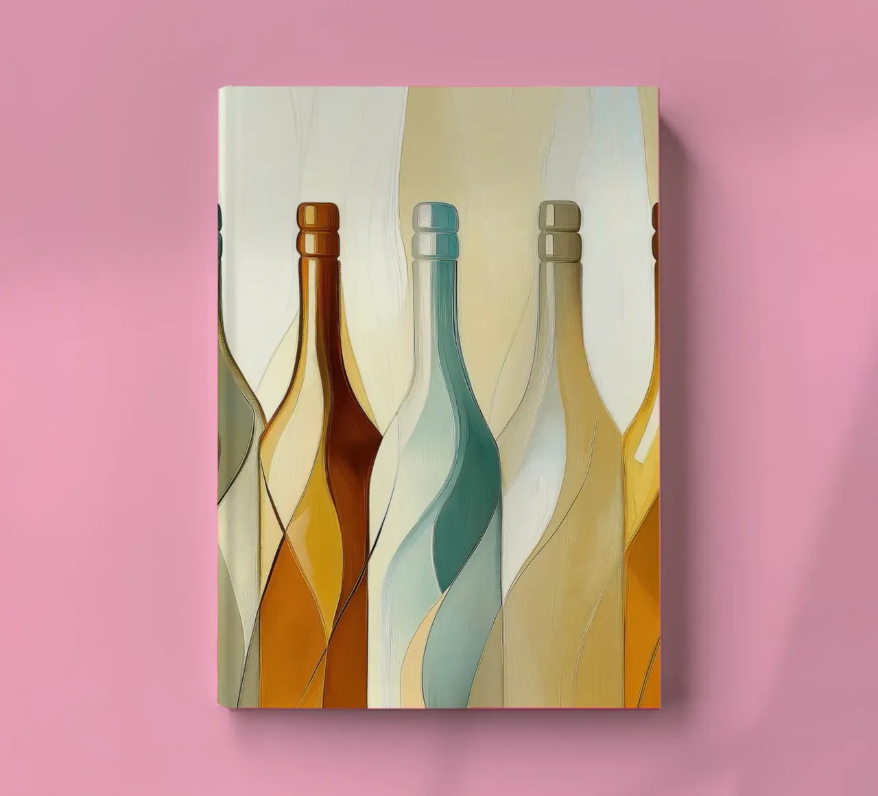 Flessen abstract notebook by Imagine