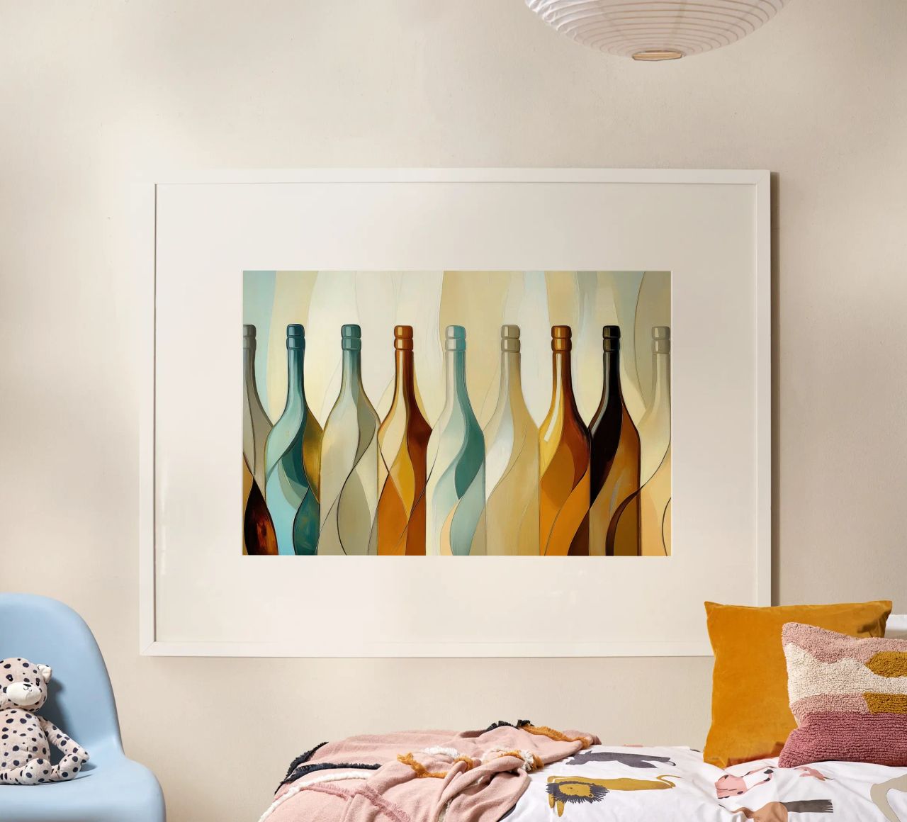 Flessen abstract poster by Imagine