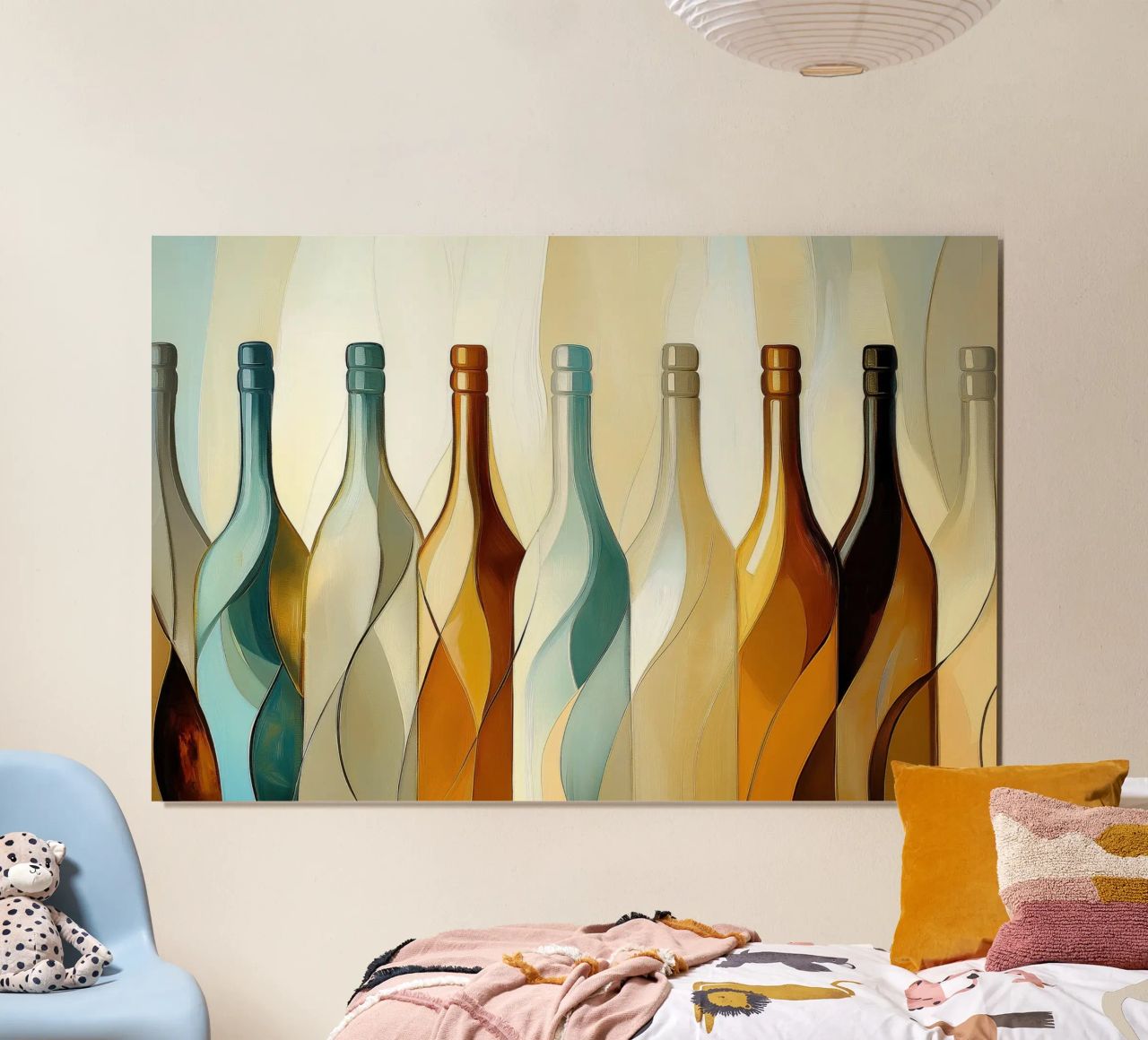 Flessen abstract poster by Imagine