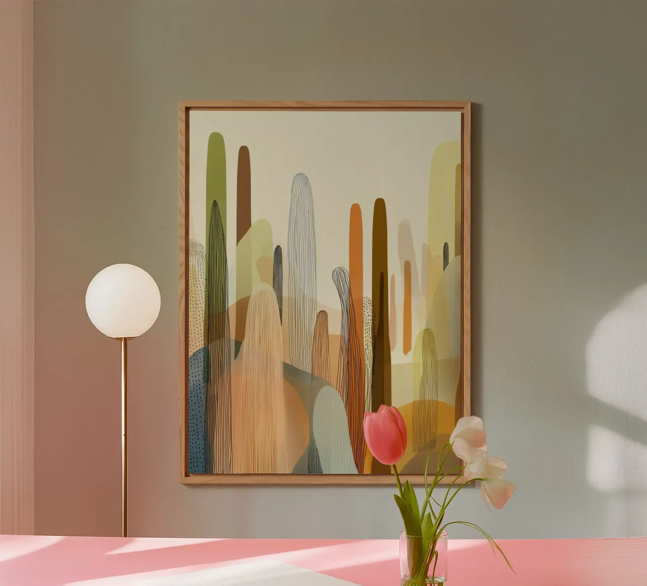 Cactus alluminio dibond da Imagine