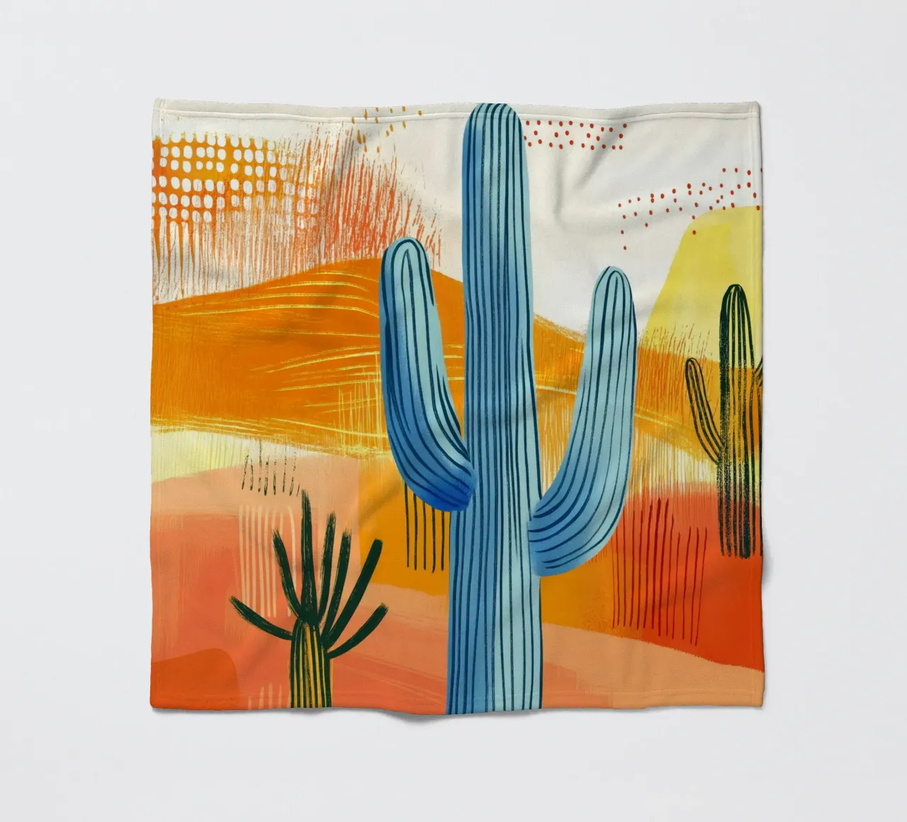 Cactus fleece blanket by Imagine