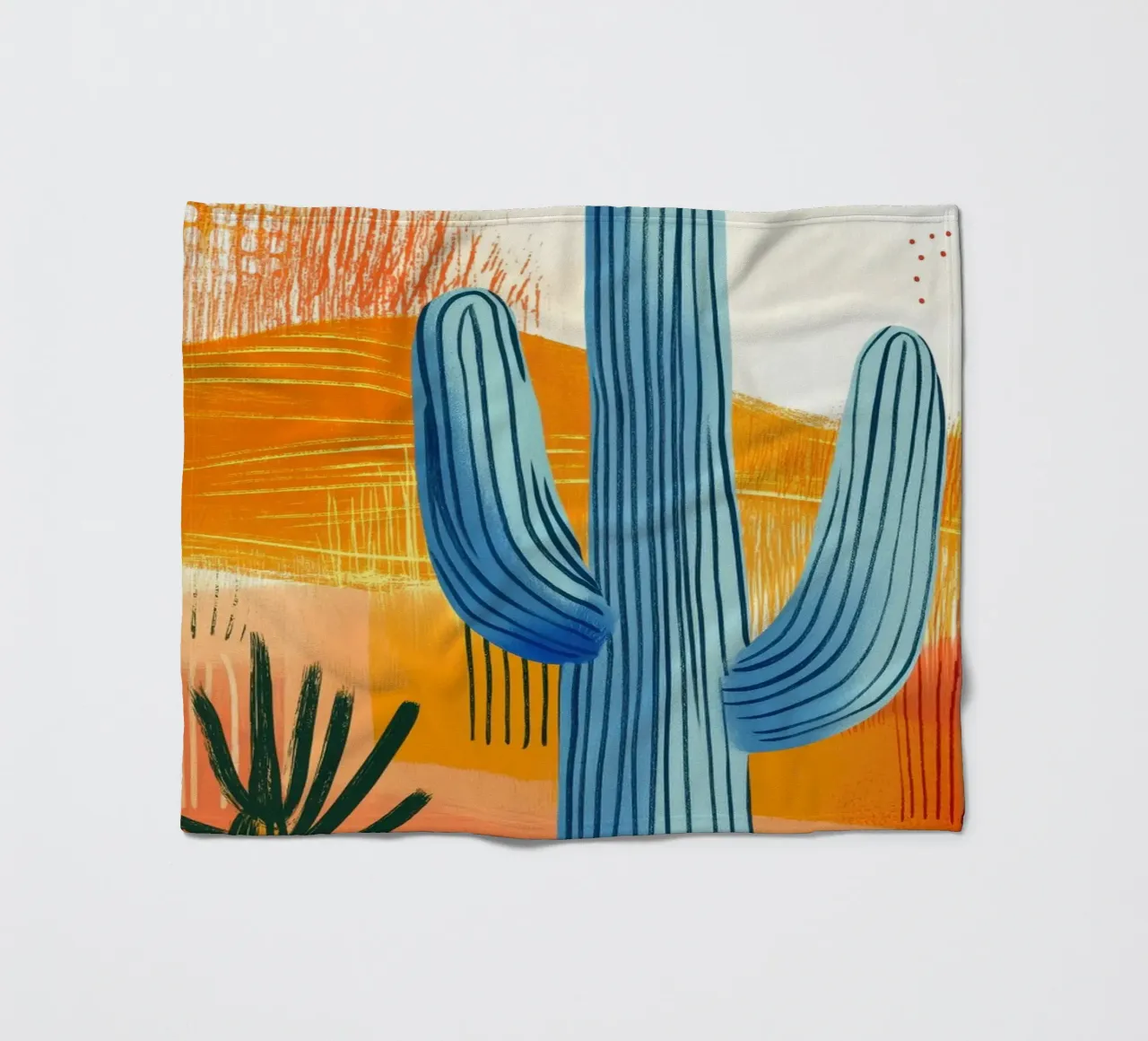 Cactus fleece blanket by Imagine