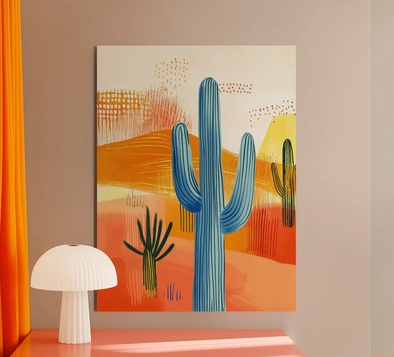 Cactus forex plate by Imagine