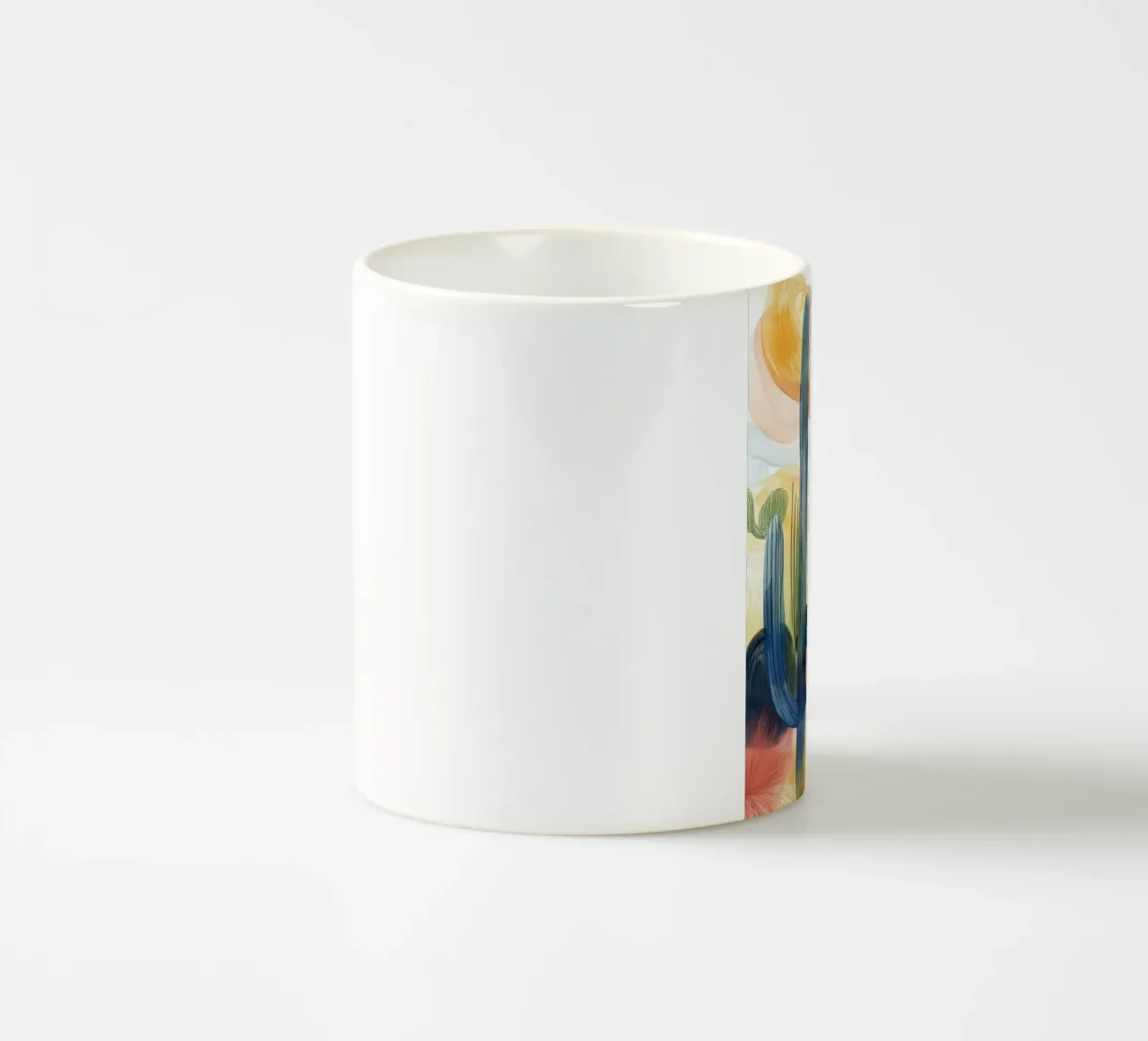 Cactus astratto tazza in ceramica da Imagine