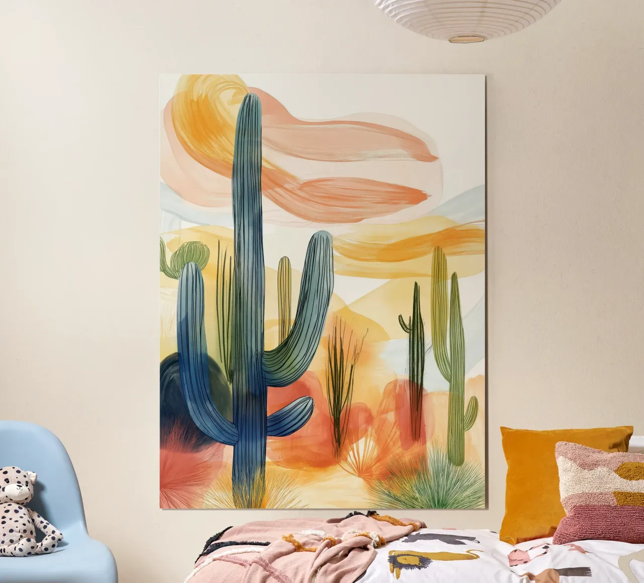 Cactus abstract hahnemühle by Imagine