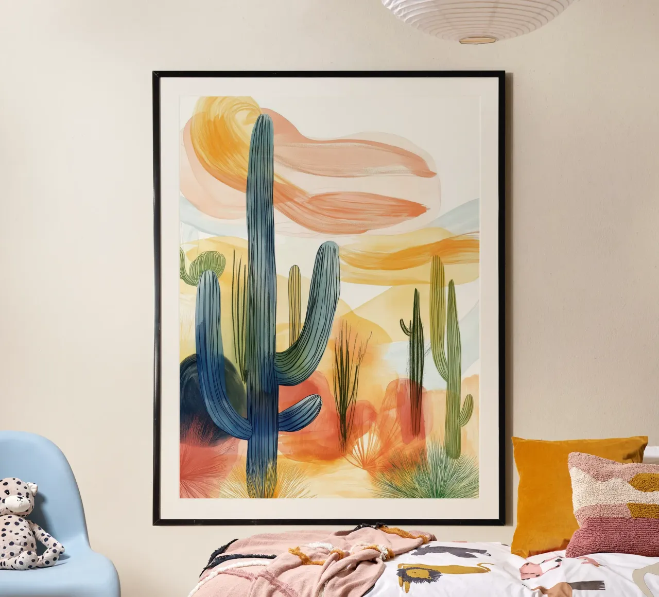 Cactus abstract hahnemühle by Imagine