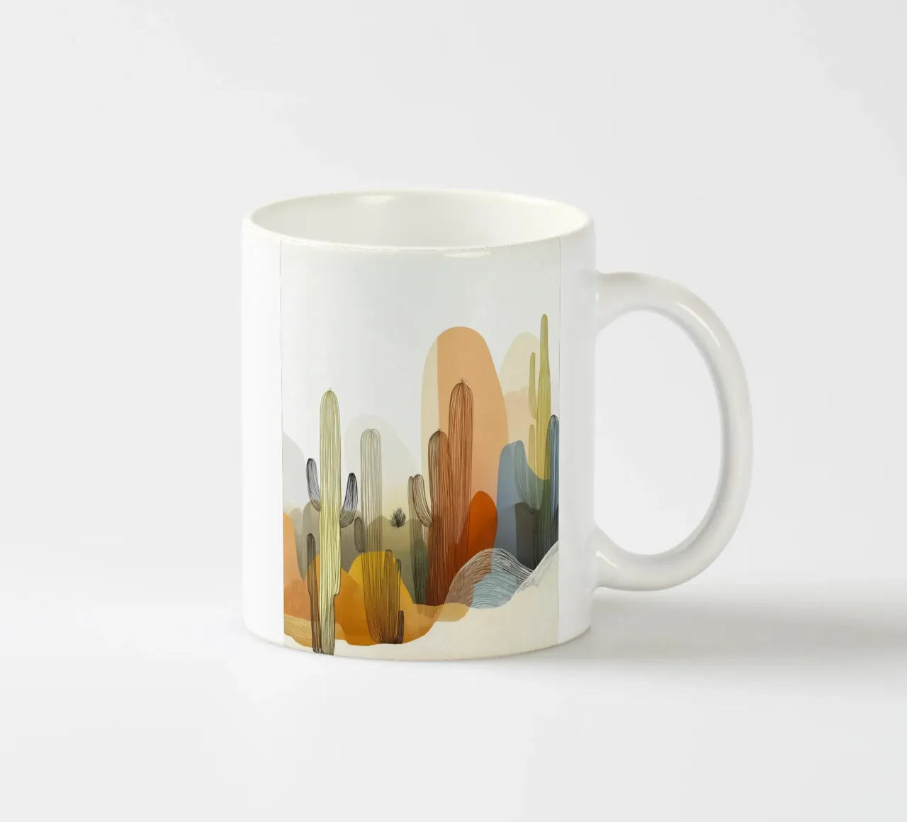 Cactus tazza in ceramica da Imagine
