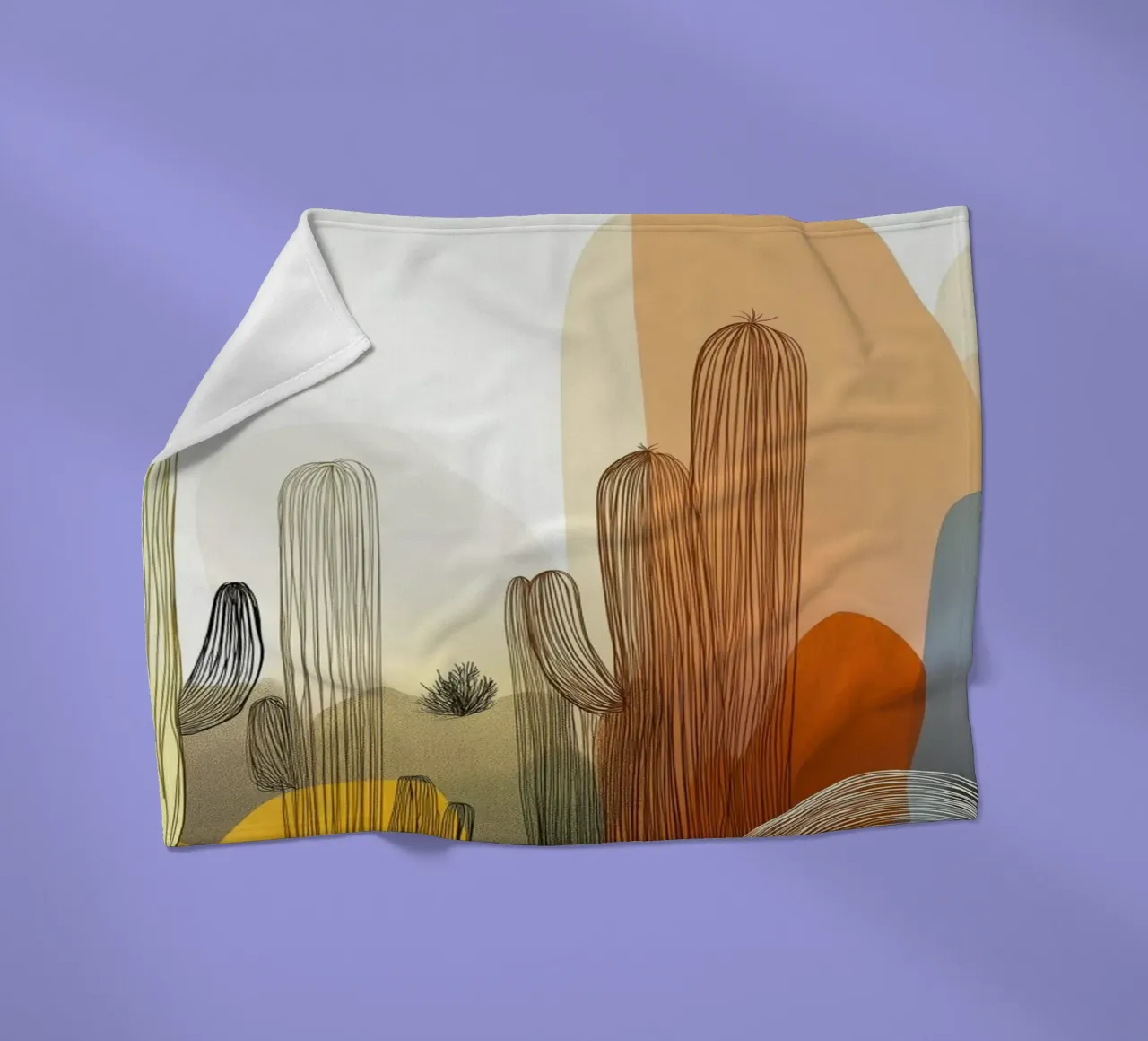 Cactussen fleecedeken van Imagine