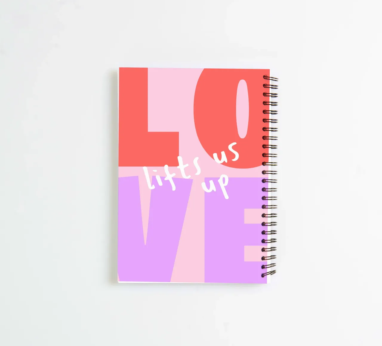 Love lifts us up II Ringbuch von Bureau Purpur