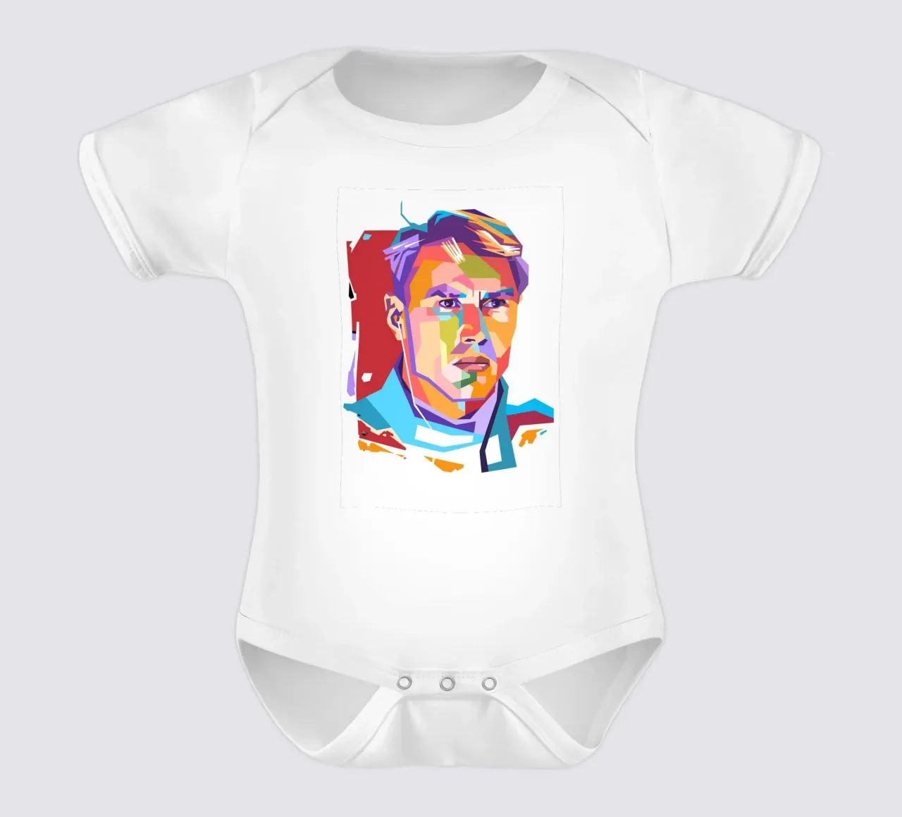 Kimi Raikkonen formula uno body neonato maniche corte da Hantamrata