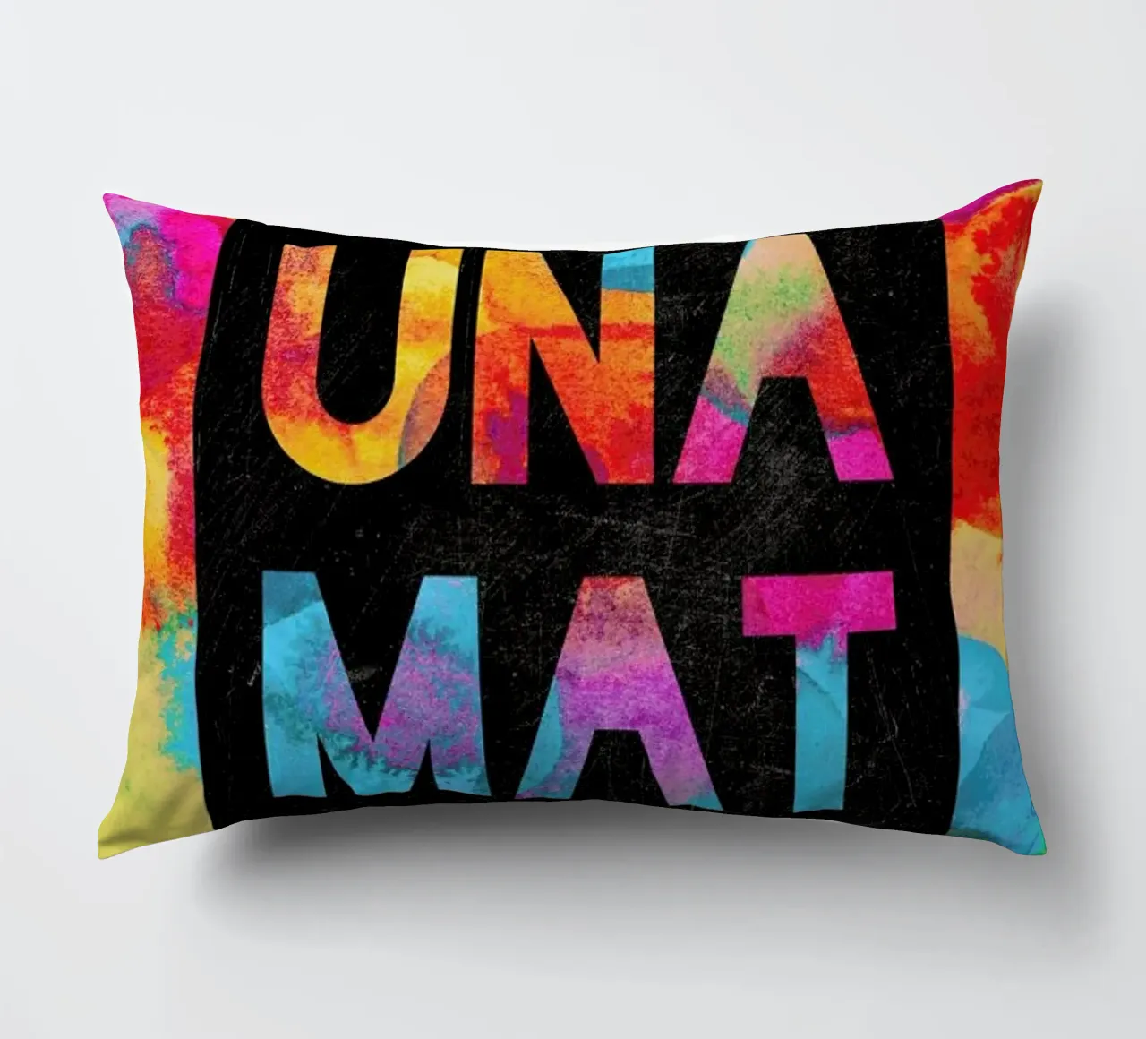 Hakuna Matata 1 decorative cushion by Elisabeth Fredriksson