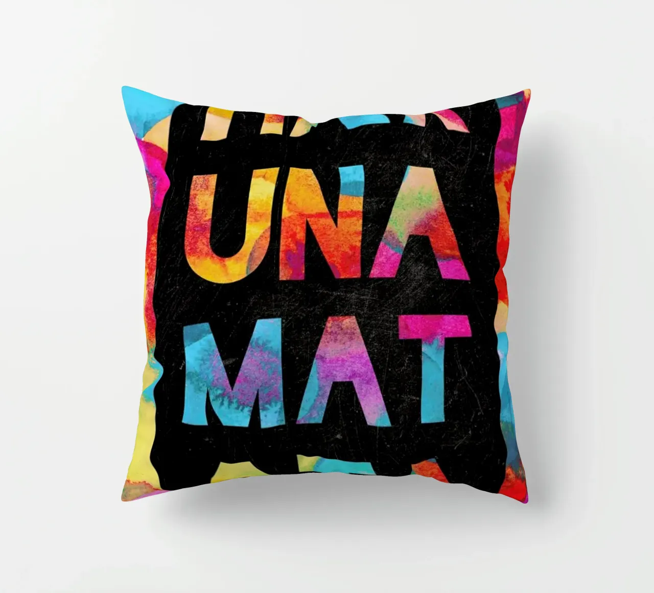 Hakuna Matata 1 decorative cushion by Elisabeth Fredriksson