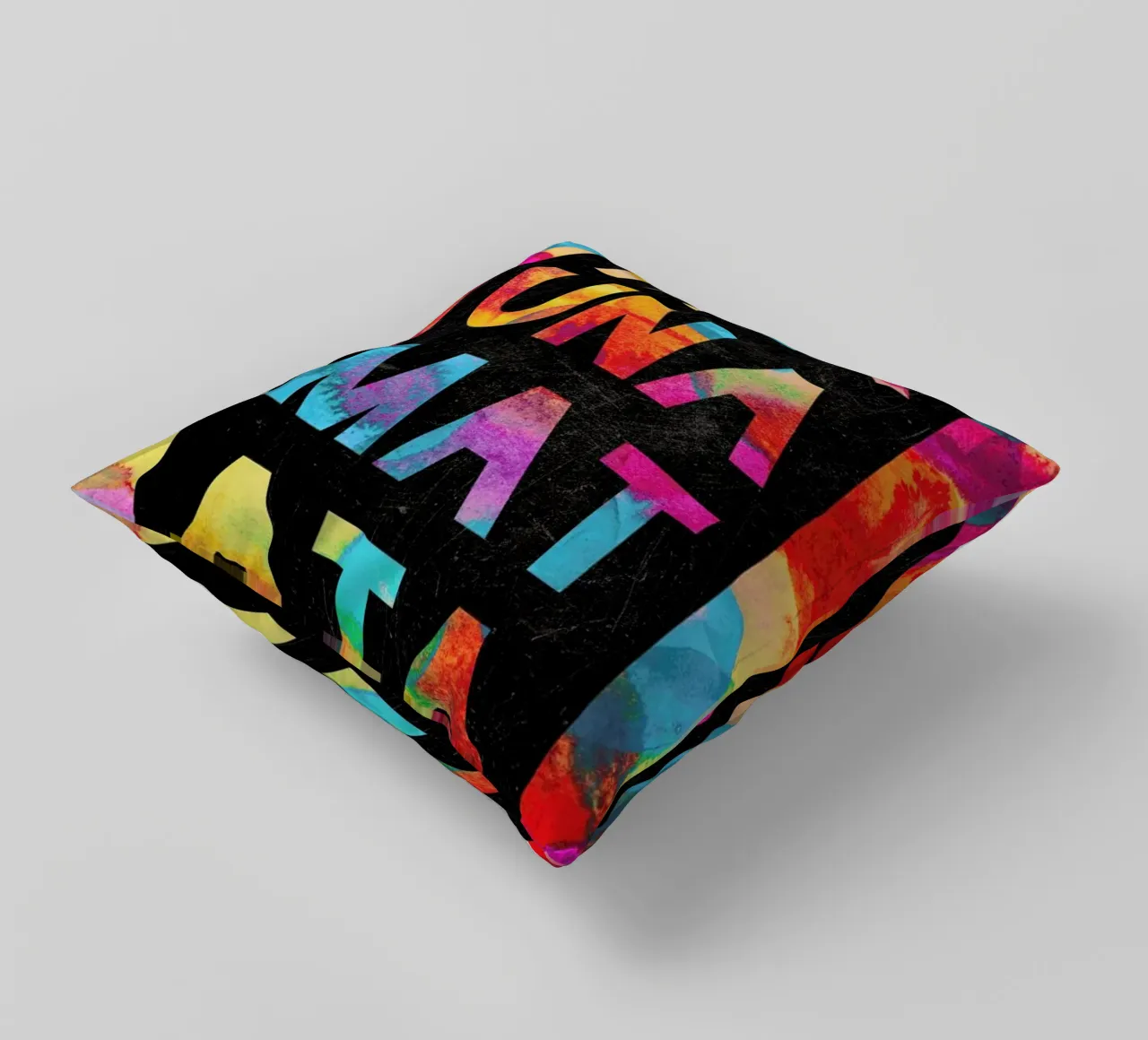 Hakuna Matata 1 decorative cushion by Elisabeth Fredriksson