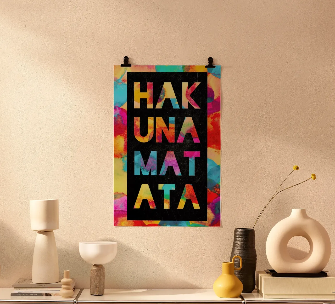 Hakuna Matata 1 poster da Elisabeth Fredriksson