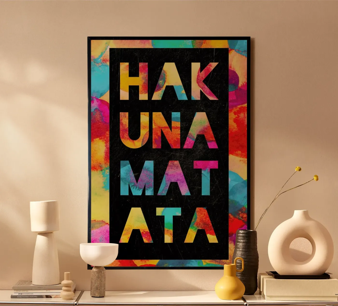 Hakuna Matata 1 poster by Elisabeth Fredriksson