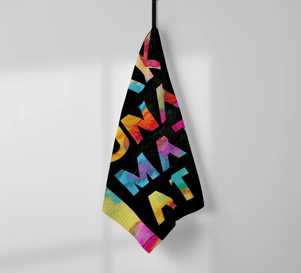 Hakuna Matata 1 tea towel by Elisabeth Fredriksson