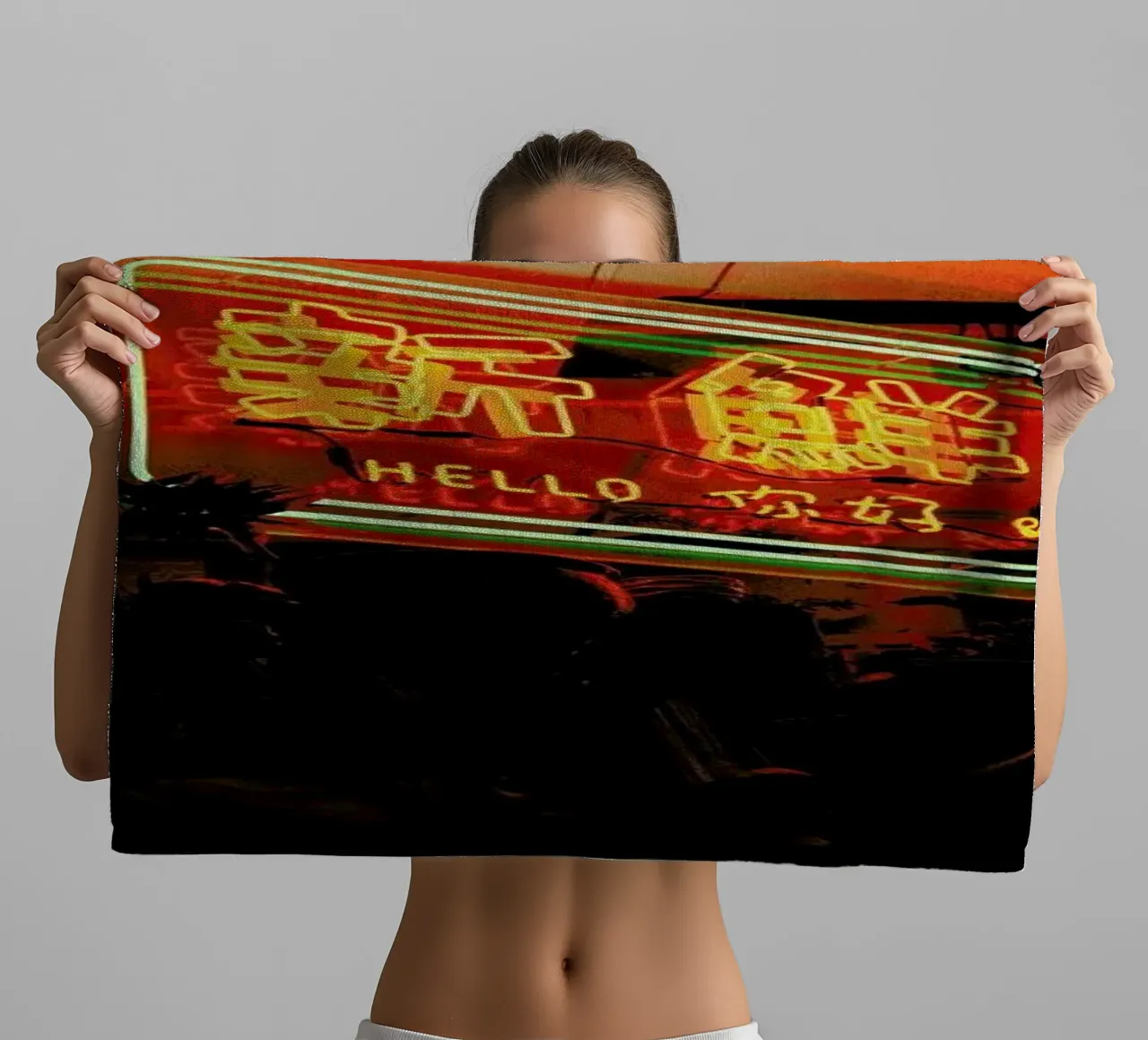 Take Away towel by Philipp Reinhard