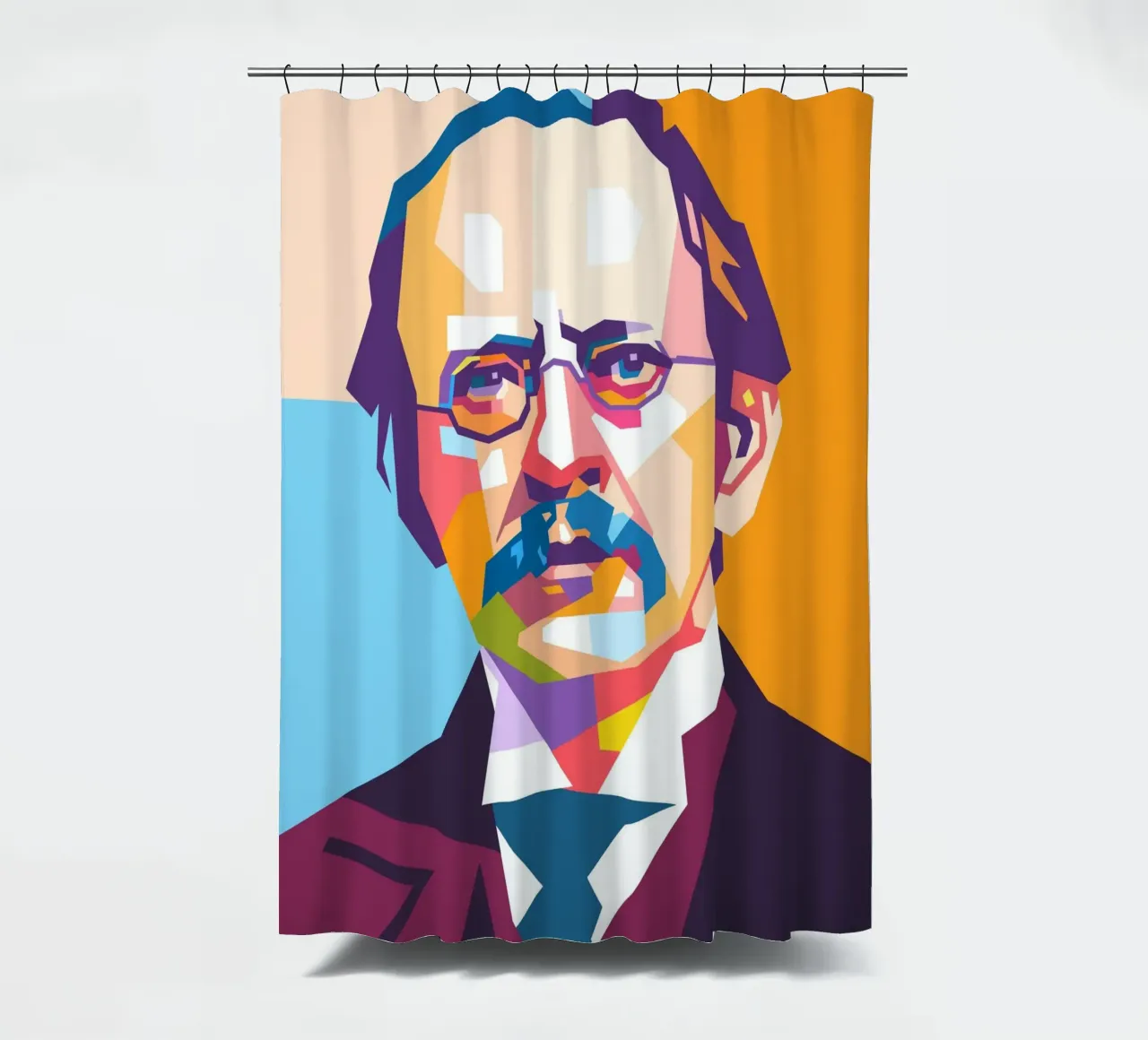 Joseph John Thomson pop art tenda da doccia da Hantamrata