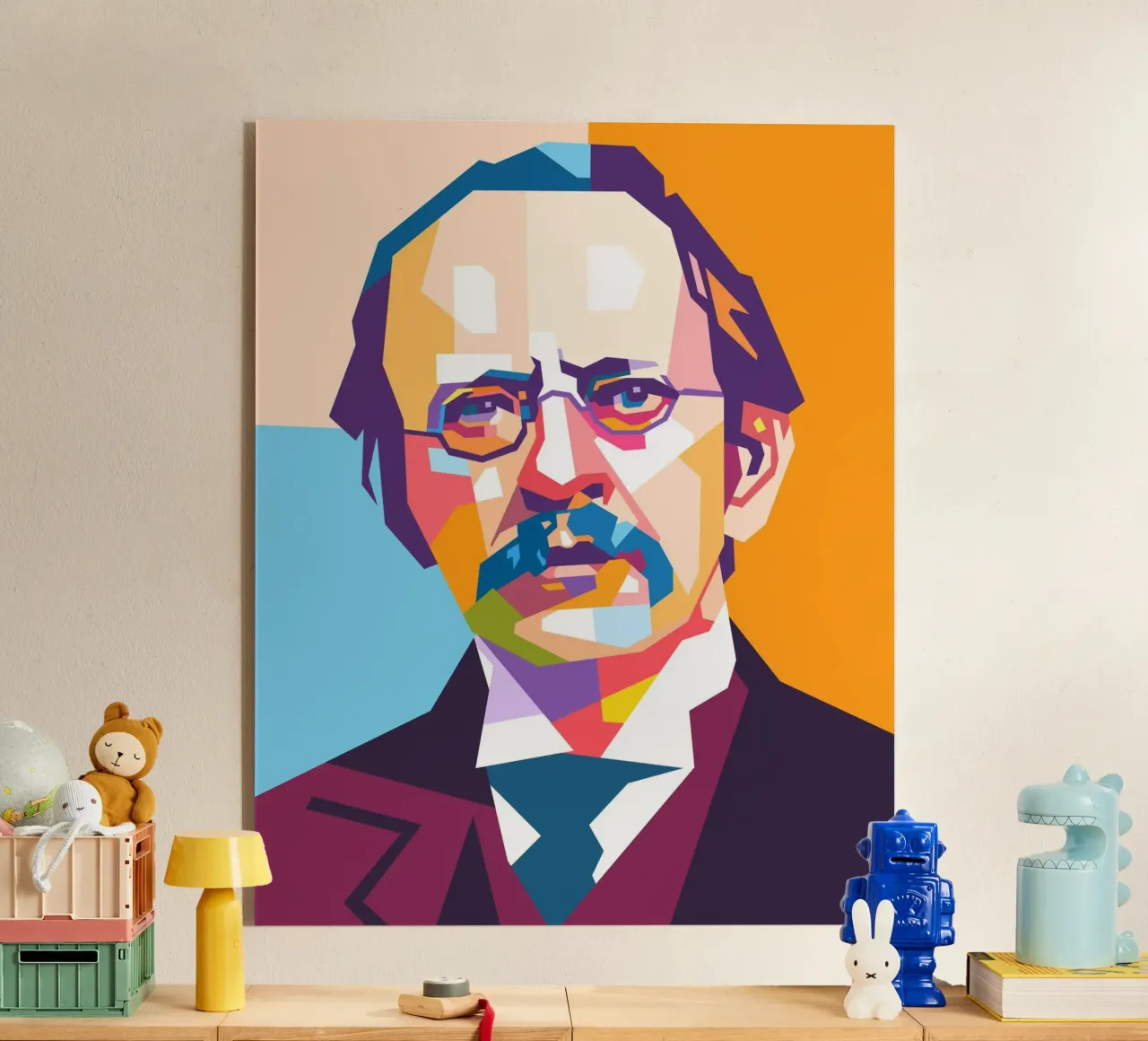 Joseph John Thomson pop art plexiglass da Hantamrata