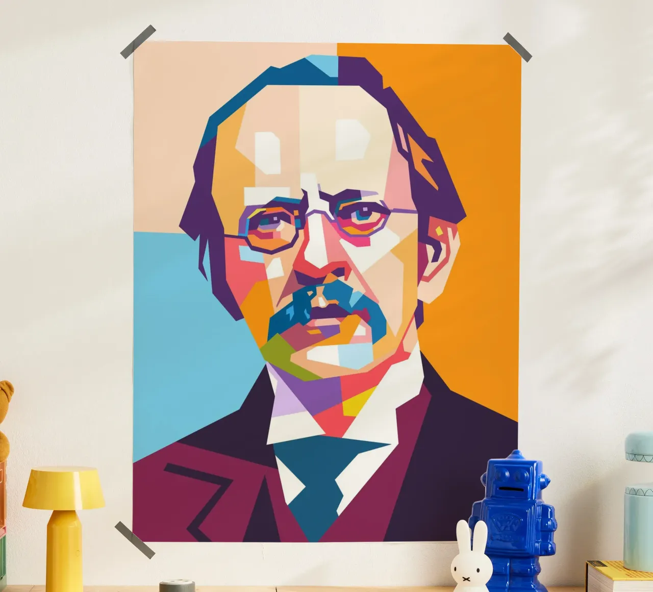 Joseph John Thomson pop art carta hahnemühle da Hantamrata