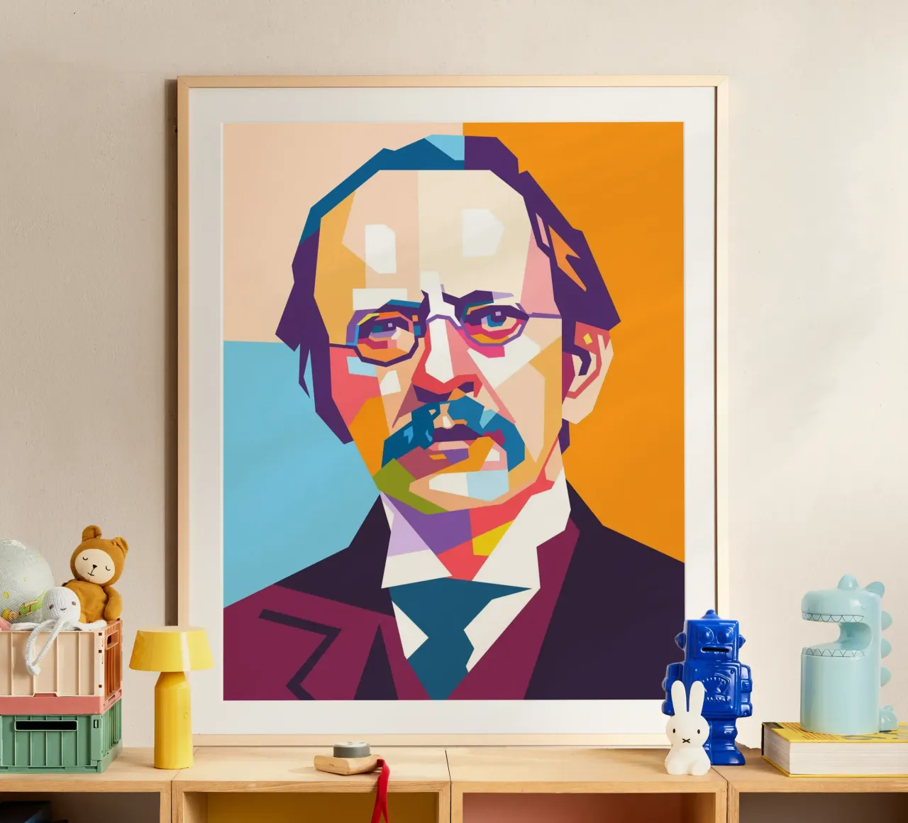 Joseph John Thomson pop art carta hahnemühle da Hantamrata