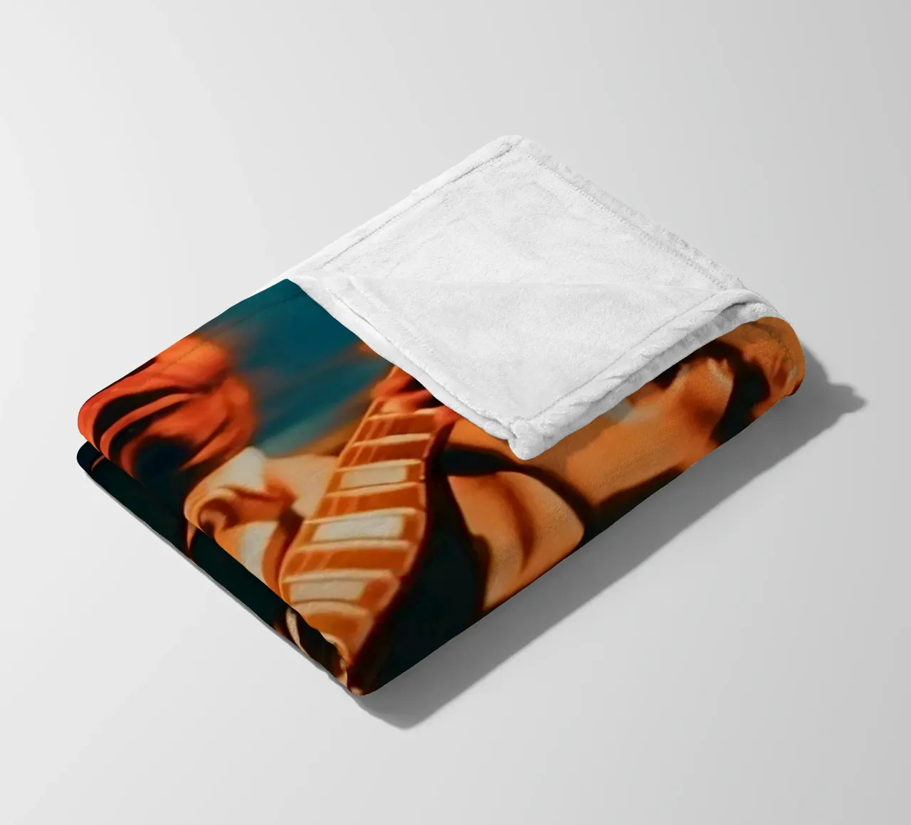 B.B. King coperta in pile da Low poly art