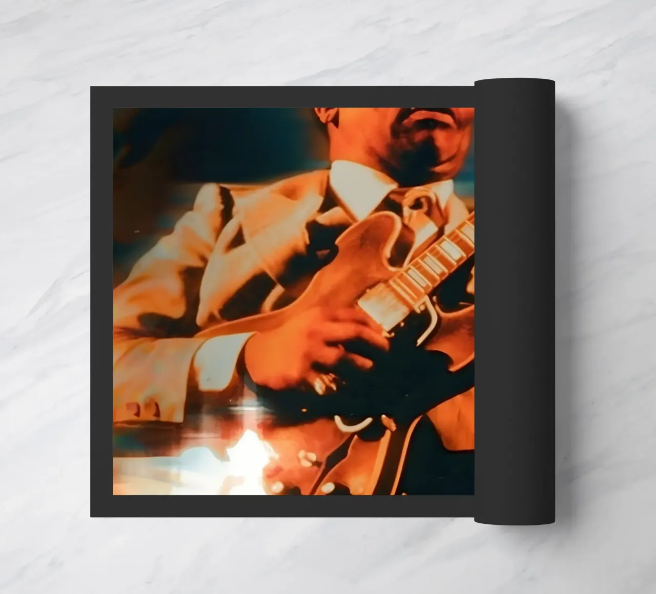 B.B. King zerbino da Low poly art