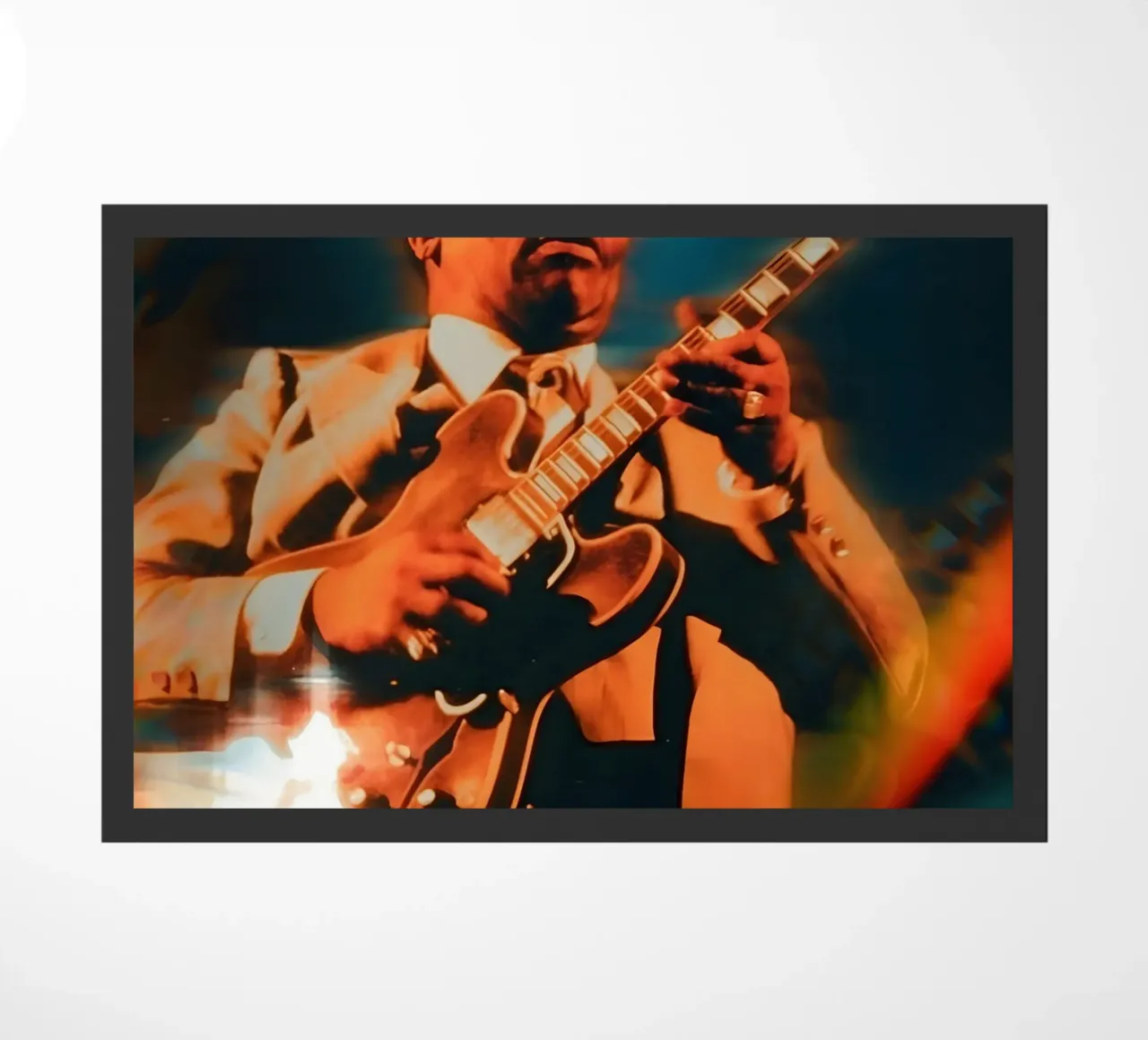 B.B. King zerbino da Low poly art