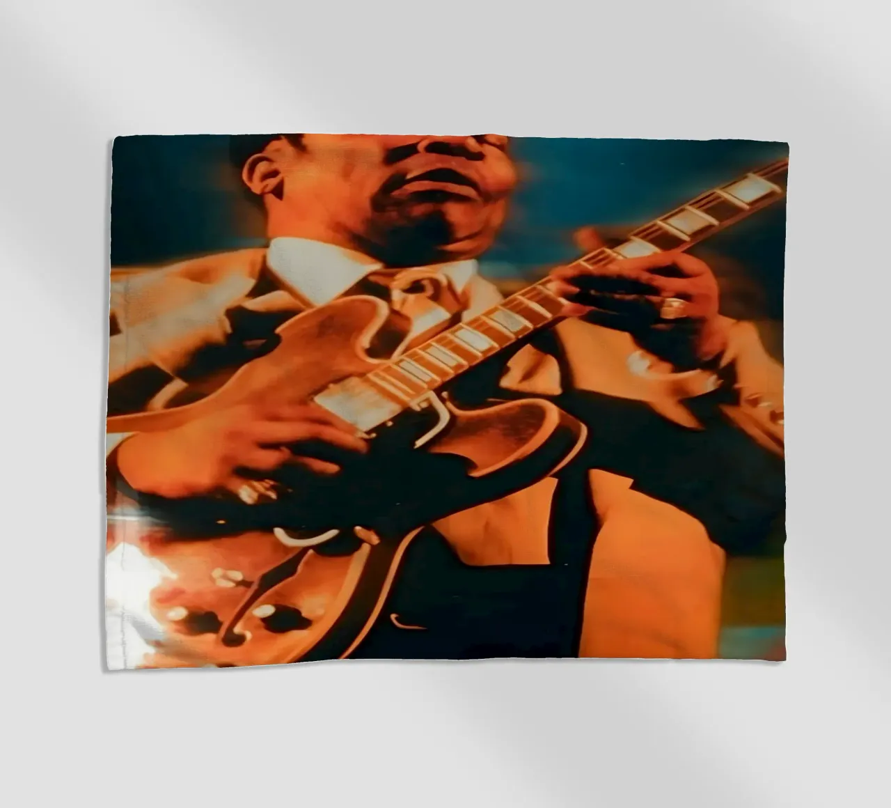 B.B. King telo mare da Low poly art