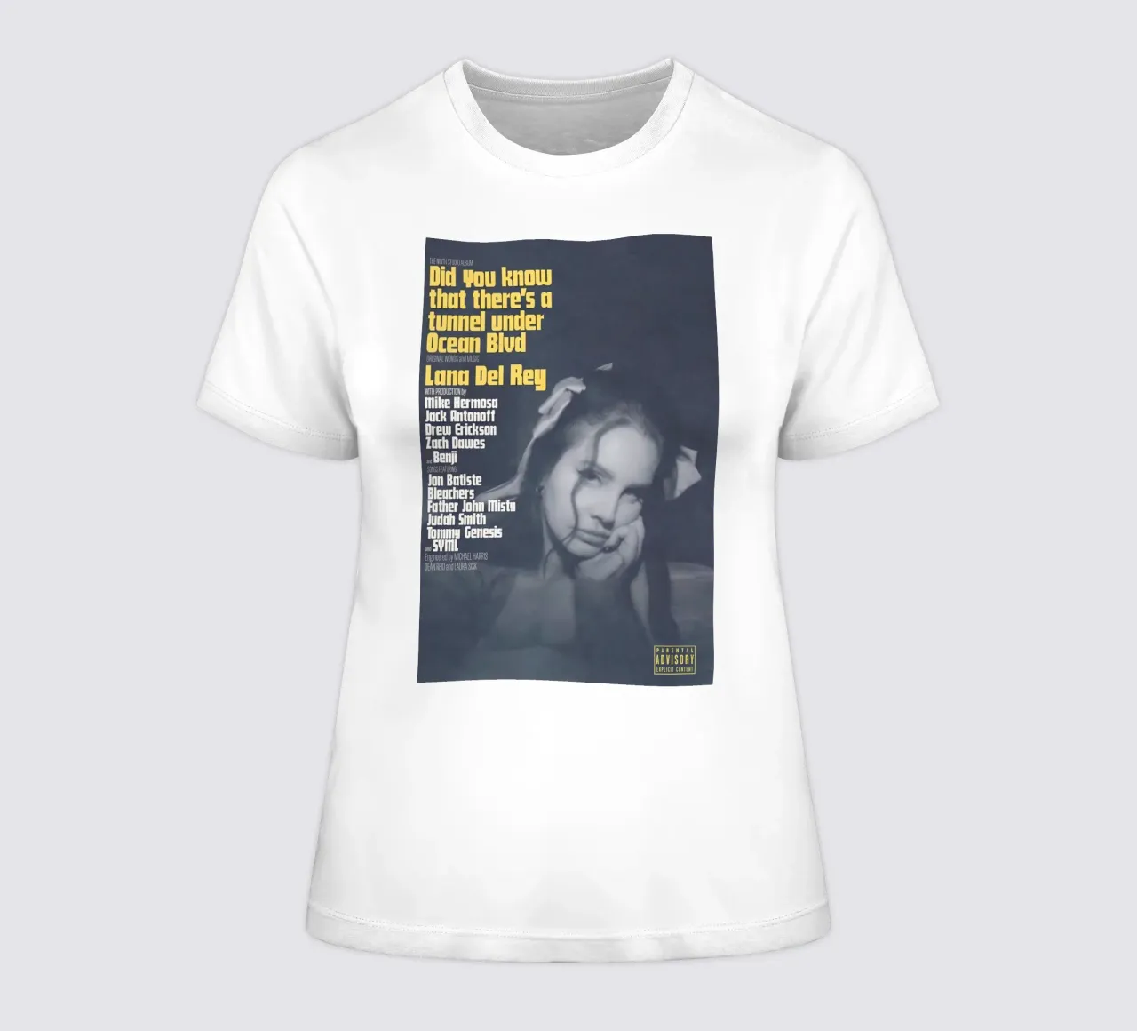 Did You Know That There’s a Tunnel Under Ocean Blvd t-shirt da donna da Attaboy Dsgn